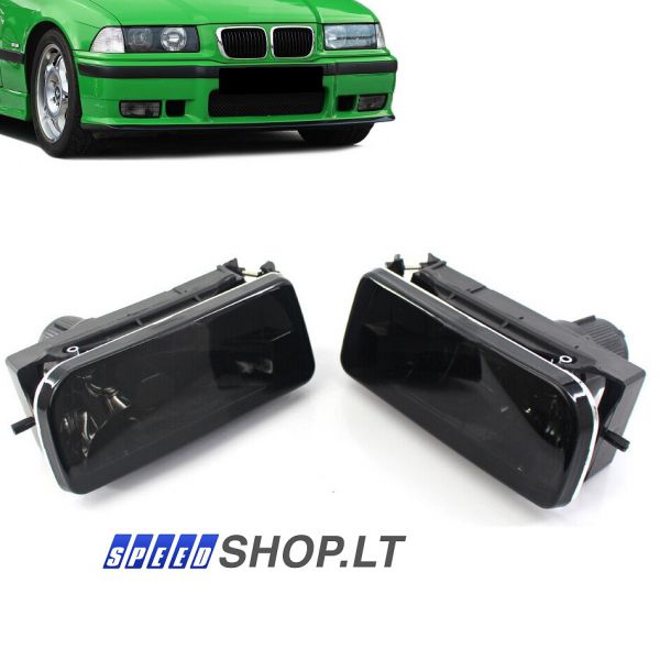 BMW 3 E36 tamsinti priešrūkiniai žibintai